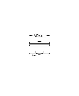 Grohe Akış limitleyici - 46837G00 - 2