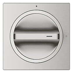 Grohe Allure Ankastre Stop Valfi Dış Seti, Paslanmaz Çelik - 19334DC1 - 1