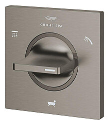 GROHE Allure 3 Yollu Yönlendirici, Fırçalı Sert Grafit - 19590AL1 - 3