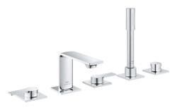 Grohe Allure 5 Delikli Küvet Bataryası - 25221001 - Grohe
