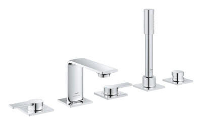Grohe Allure 5 Delikli Küvet Bataryası - 25221001 - 1