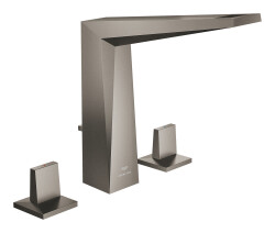 Grohe Allure Brilliant 3 Delikli Lavabo Bataryası Brushed Hard Graphite - 20627AL0 - Grohe