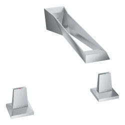 Grohe Allure Brilliant Duvardan 3 Delikli Lavabo Bataryası - 20635SD0 - 1