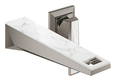 Grohe Allure Brilliant Private Collection 2 delikli Duvardan lavabo bataryası M-Boyut - 29519AL0 - 1