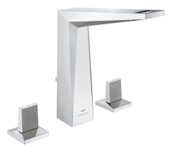 Grohe Allure Brilliant Private Collection 3 Delikli Lavabo Bataryası, 1/2″ L Boyut - 20667000 - Grohe