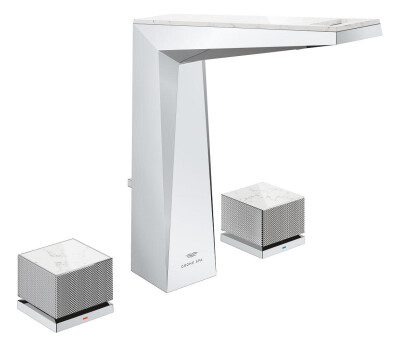 Grohe Allure Brilliant Private Collection Üç delikli lavabo bataryası 1/2″ L-Boyut - 20671000 - 1