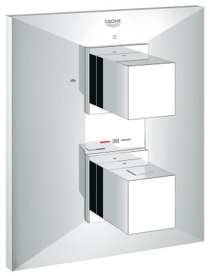 Grohe Allure Brilliant Termostatik Ankastre Banyo Bataryası - 19792000 - 1