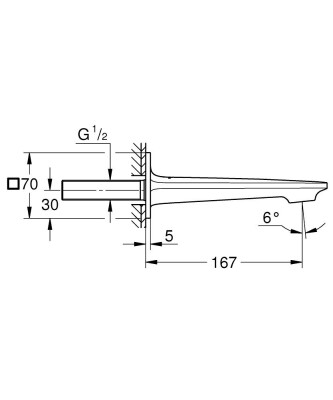 Grohe Allure Çıkış ucu - 13264001 - 2