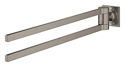 GROHE Allure Havluluk, Fırçalı Sert Grafit, 42 cm - 40342AL1 - 2