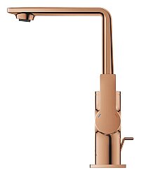 GROHE Allure Lavabo Bataryası (L-Boy), Sifon Kumandalı, Fırçalı Bakır - 32146DA1 - 3
