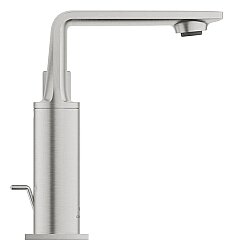 GROHE Allure Lavabo Bataryası (M-Boy), Sifon Kumandalı, Fırçalı Çelik - 32757DC1 - 4