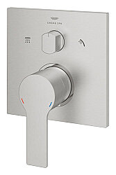GROHE Allure New 3 Yollu Yönlendirici, Fırçalı Çelik - 29176DC1 - 2