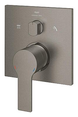 GROHE Allure New 3 Yollu Yönlendirici, Fırçalı Sert Grafit - 29176AL1 - 2