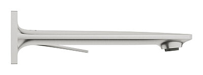 GROHE Allure New Duvar Tipi 2 Delikli Lavabo Bataryası (M-Boy), Fırçalı Çelik - 19386DC2 - 2