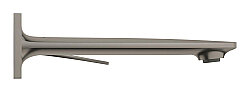 GROHE Allure New Duvar Tipi 2 Delikli Lavabo Bataryası (M-Boy), Fırçalı Sert Grafit - 19386AL2 - 2