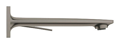 GROHE Allure New Duvar Tipi 2 Delikli Lavabo Bataryası (M-Boy), Fırçalı Sert Grafit - 19386AL2 - 2