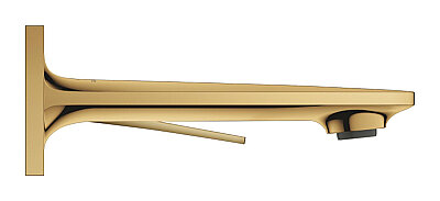 GROHE Allure New Duvar Tipi 2 Delikli Lavabo Bataryası (S-Boy), Altın - 19309GL2 - 2