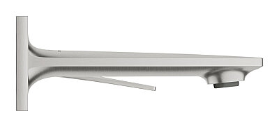 GROHE Allure New Duvar Tipi 2 Delikli Lavabo Bataryası (S-Boy), Fırçalı Çelik - 19309DC2 - 2