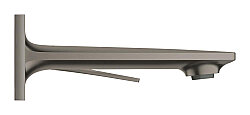 GROHE Allure New Duvar Tipi 2 Delikli Lavabo Bataryası (S-Boy), Fırçalı Sert Grafit - 19309AL2 - 2