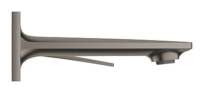 GROHE Allure New Duvar Tipi 2 Delikli Lavabo Bataryası (S-Boy), Fırçalı Sert Grafit - 19309AL2 - 2