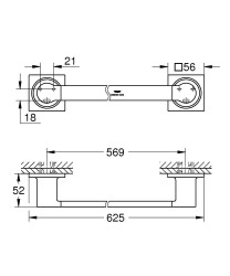 Grohe Allure New Havluluk - 40341GN1 - 2