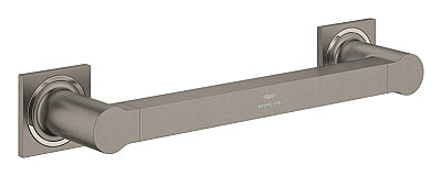 GROHE Allure New Tutunma Barı 340 mm, Fırçalı Sert Grafit - 40955AL1 - 1