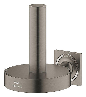 GROHE Allure New Yedek Tuvalet Kağıtlığı, Fırçalı Sert Grafit - 40956AL1 - 2