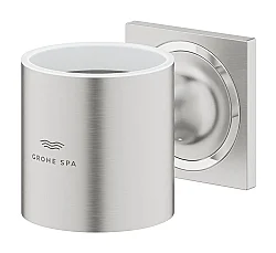 GROHE Allure Sabunluk ve Diş Fırçalık Tutacağı, Fırçalı Çelik - 40278DC1 - 2