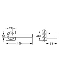 Grohe Allure Tuvalet kağıtlığı - 40279GN1 - 2