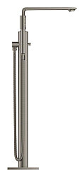 GROHE Allure Yerden Montajlı Küvet Bataryası, Tek Kollu, Fırçalı Sert Grafit - 25222AL1 - 2