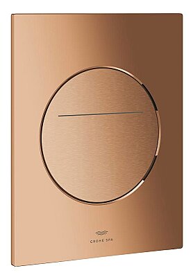 Grohe Arina Kumanda Paneli, Bakır, Silk Motion Technology, Yuvarlak (Pilli) - 104645DA00 - 2