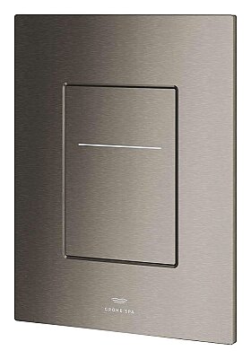 Grohe Arina Kumanda Paneli, Fırçalı Sert Grafit, Silk Motion Technology, Dikdörtgen (Pilli) - 104644AL00 - 3