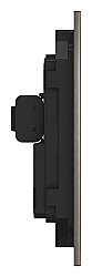 Grohe Arina Kumanda Paneli, Fırçalı Sert Grafit, Silk Motion Technology, Dikdörtgen (Pilli) - 104644AL00 - 5