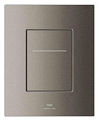 Grohe Arina Kumanda Paneli, Fırçalı Sert Grafit, Silk Motion Technology, Dikdörtgen (Pilli) - 104644AL00 - Grohe