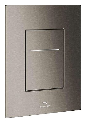 Grohe Arina Kumanda Paneli, Fırçalı Sert Grafit, Silk Motion Technology, Dikdörtgen (Pilli) - 104644AL00 - 2