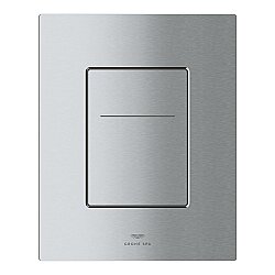 Grohe Arina Kumanda Paneli, Paslanmaz Çelik, Silk Motion Technology, Dikdörtgen (Pilli) - 104644SD00 - Grohe