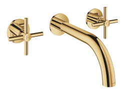 Grohe Atrio 3 delikli lavabo bataryası M-Boyut - 20661GL0 - Grohe