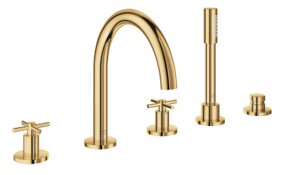 Grohe Atrio New 5 Delikli Küvet Bataryası - 29408GL0 - 1