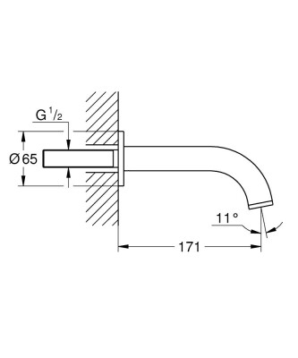 Grohe Atrio New Çıkış Ucu - 13487DA0 - 2