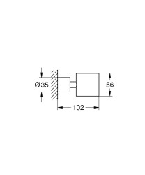 Grohe Atrio New Sabunluk Tutacağı - 40884000 - 2