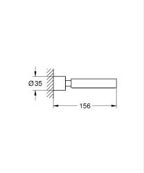 Grohe Atrio New Sabunluk Tutacağı - 40885AL0 - 2