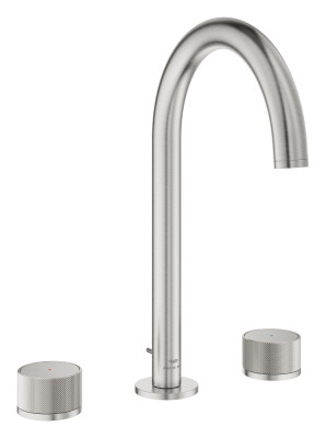 Grohe Atrio Private Collection 3 delikli lavabo bataryası 1/2″ L-Boyutu - 20595DC0 - 1