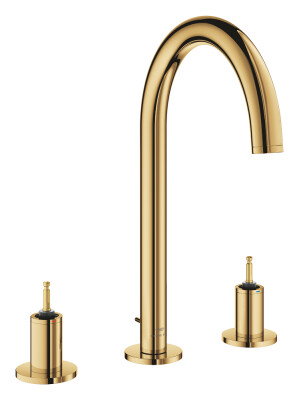 Grohe Atrio Private Collection 3 Delikli Lavabo Bataryası Cool Sunrise - 20593GL0 - 1
