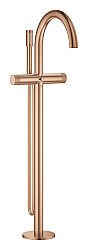 GROHE Atrio Private Collection Duş/Küvet Bataryası, Fırçalı Bakır - 25229DL0 - Grohe
