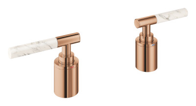 Grohe Atrio Private Collection Kumanda Kolu White Attica - 48464DA0 - 1