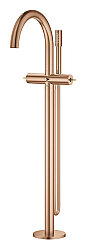 GROHE Atrio Private Collection Küvet Bataryası, Fırçalı Bakır - 25227DL0 - 2