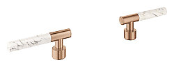 GROHE Atrio Private Collection White Attica Caesarstone Kulp Seti, Fırçalı Bakır - 48458DL0 - Grohe
