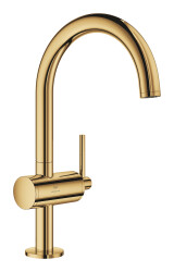 Grohe Atrio Tek kollu lavabo bataryası 1/2″ L-Boyut - 24362GL0 - Grohe