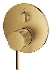 GROHE Atrio Tek Kollu Yönlendiricili Ankastre Batarya, 3 Yollu, Fırçalı Altın - 24356GN0 - 2