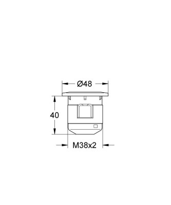 Grohe Basma butonu ve ayna - 37115PI0 - 2
